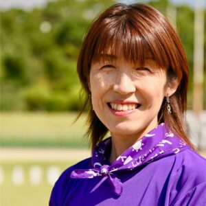 國光由美子さん（リレー・フォー・ライフ・ジャパンやまぐち実行委員会実行委員長、会社員）