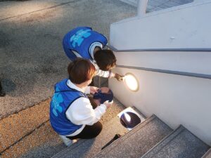 2025新山口駅フィルム貼り